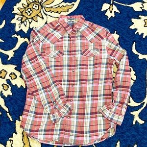 Eddie Bauer mens long sleeve flannel